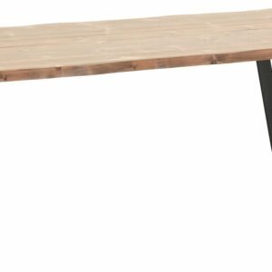 Triangel lankkupöytä 200x88 cm antiikkipetsattu/musta