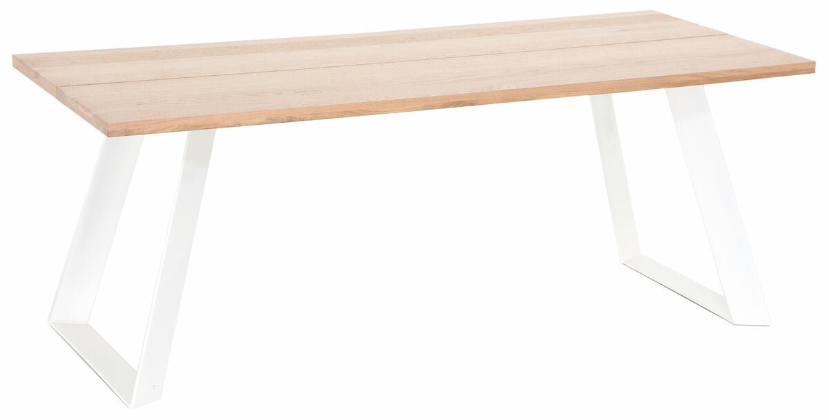 triangel-tammi-lankkupoyta-195x90-cm-lakattu-tammi-valkoinen