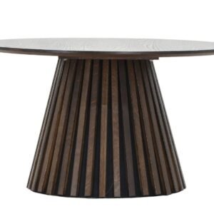 Villa pyöreä sohvapöytä Ø78 cm savutammi
