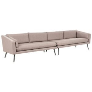 Stor soffa Beliani Loretello Beige/grå Beige||Grey -