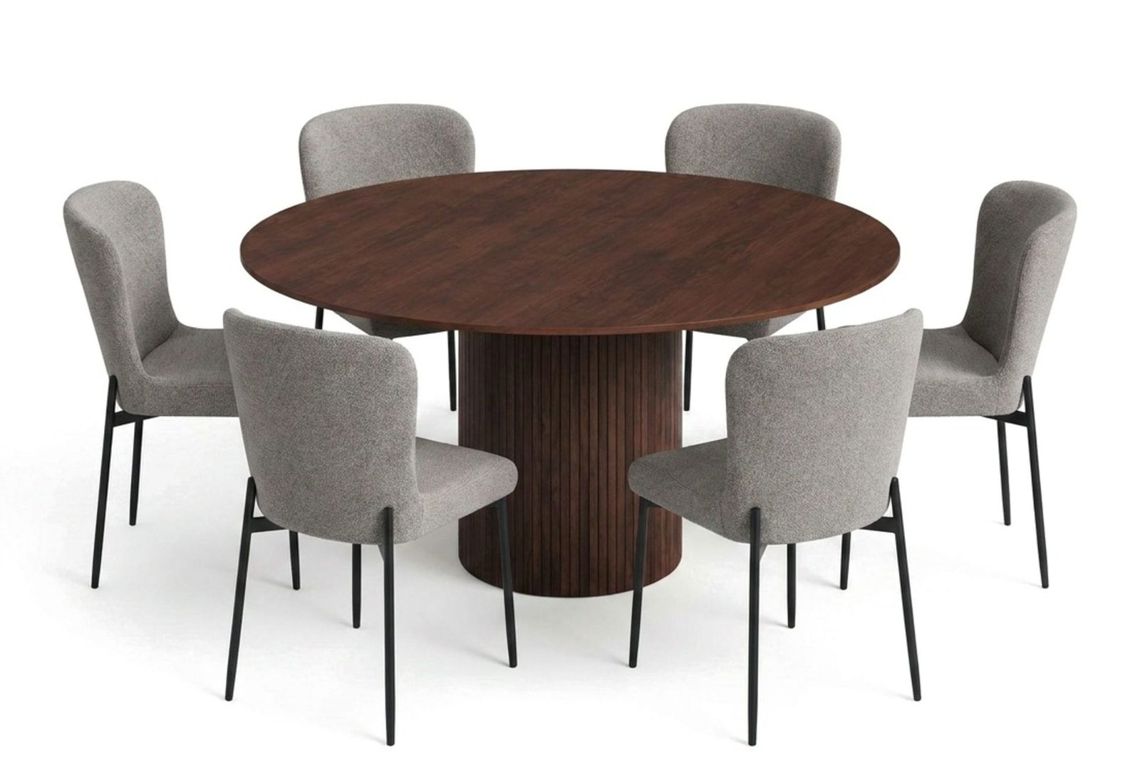 kopparbo-ruokailuryhma-pyorea-150-cm-pahkina-6-elsie-ruokatuolilla-pahkina-vaaleanharmaa