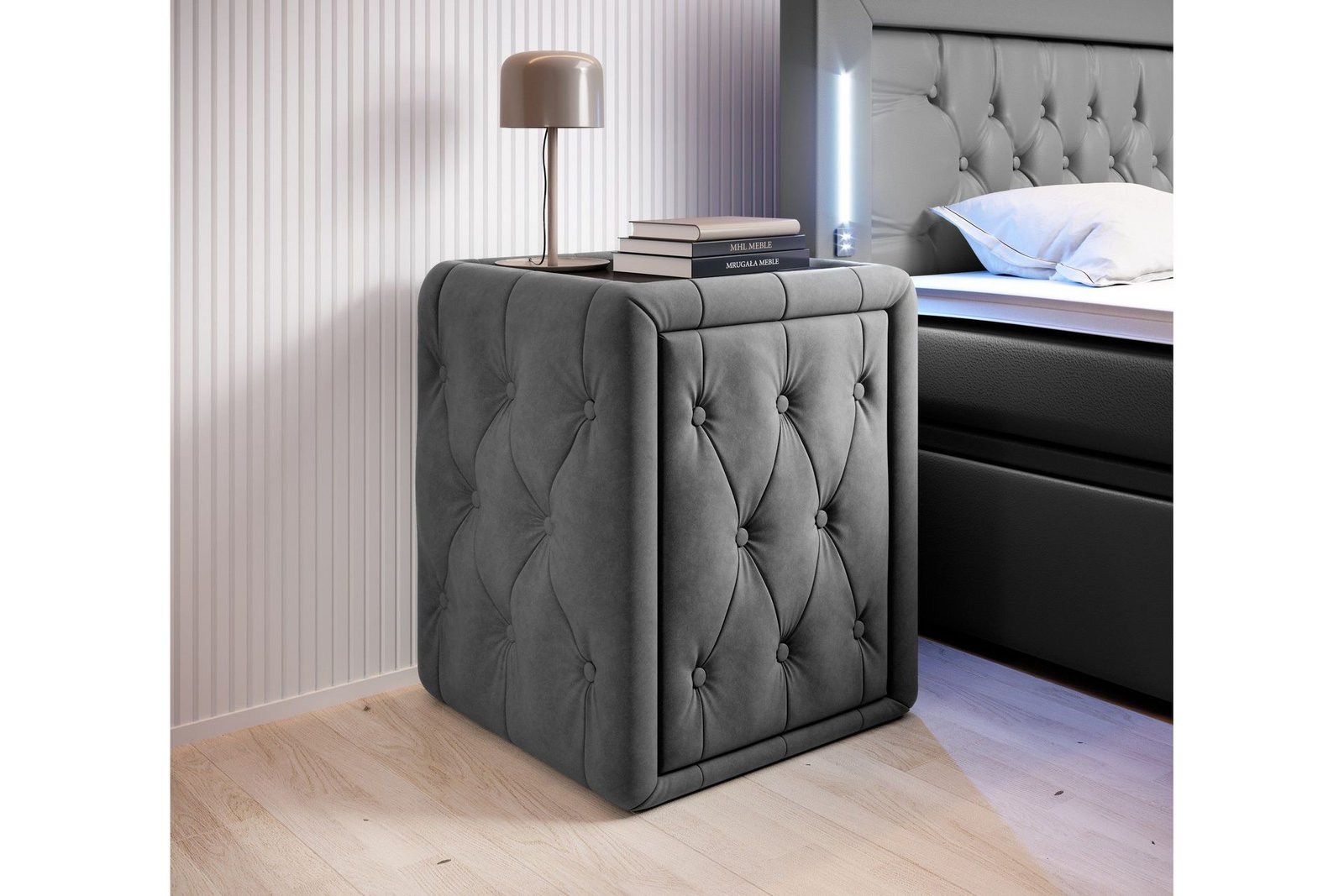 yopoyta-celio-58-cm-sailytyksella-laatikko-antrasiitti