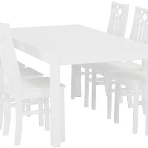 Aino 6-hengen ruokailuryhmä, valkoinen