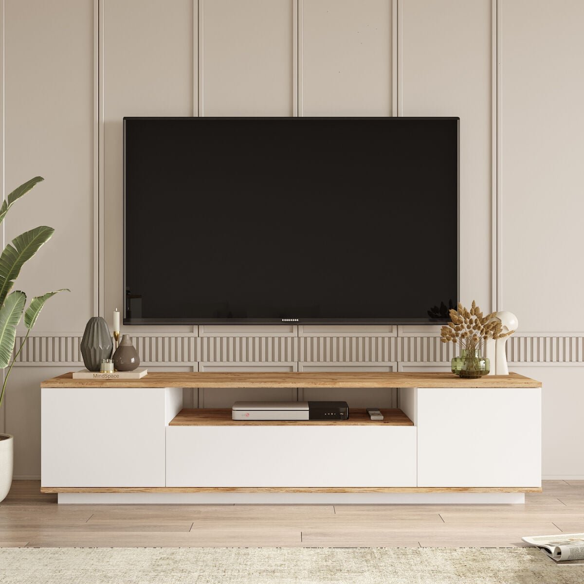 atlantic-tv-taso-180x445x446-cm-rustiikki-valkoinen