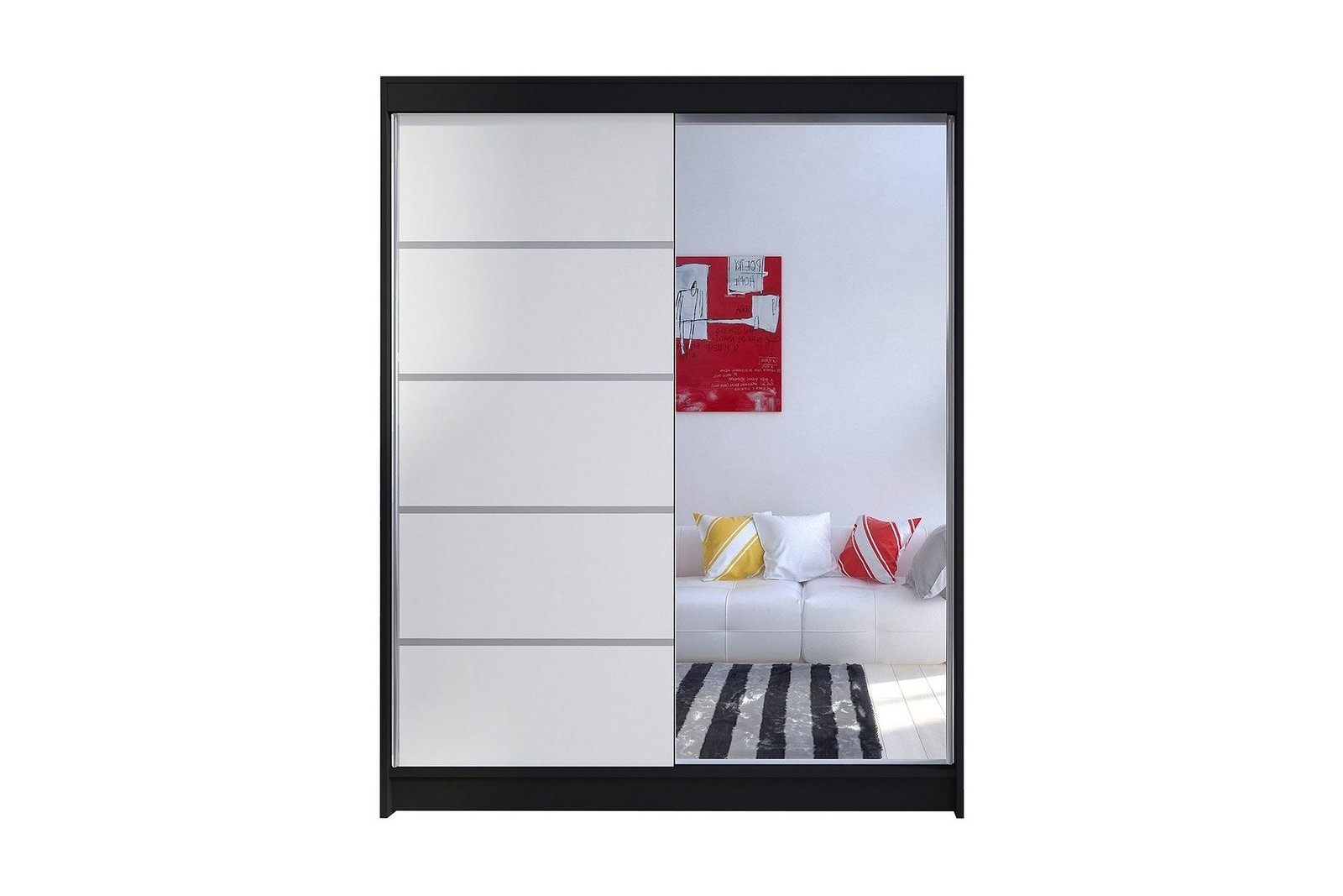 vaatekaappi-camino-58x150-cm-led-valaistus-musta-valkoinen