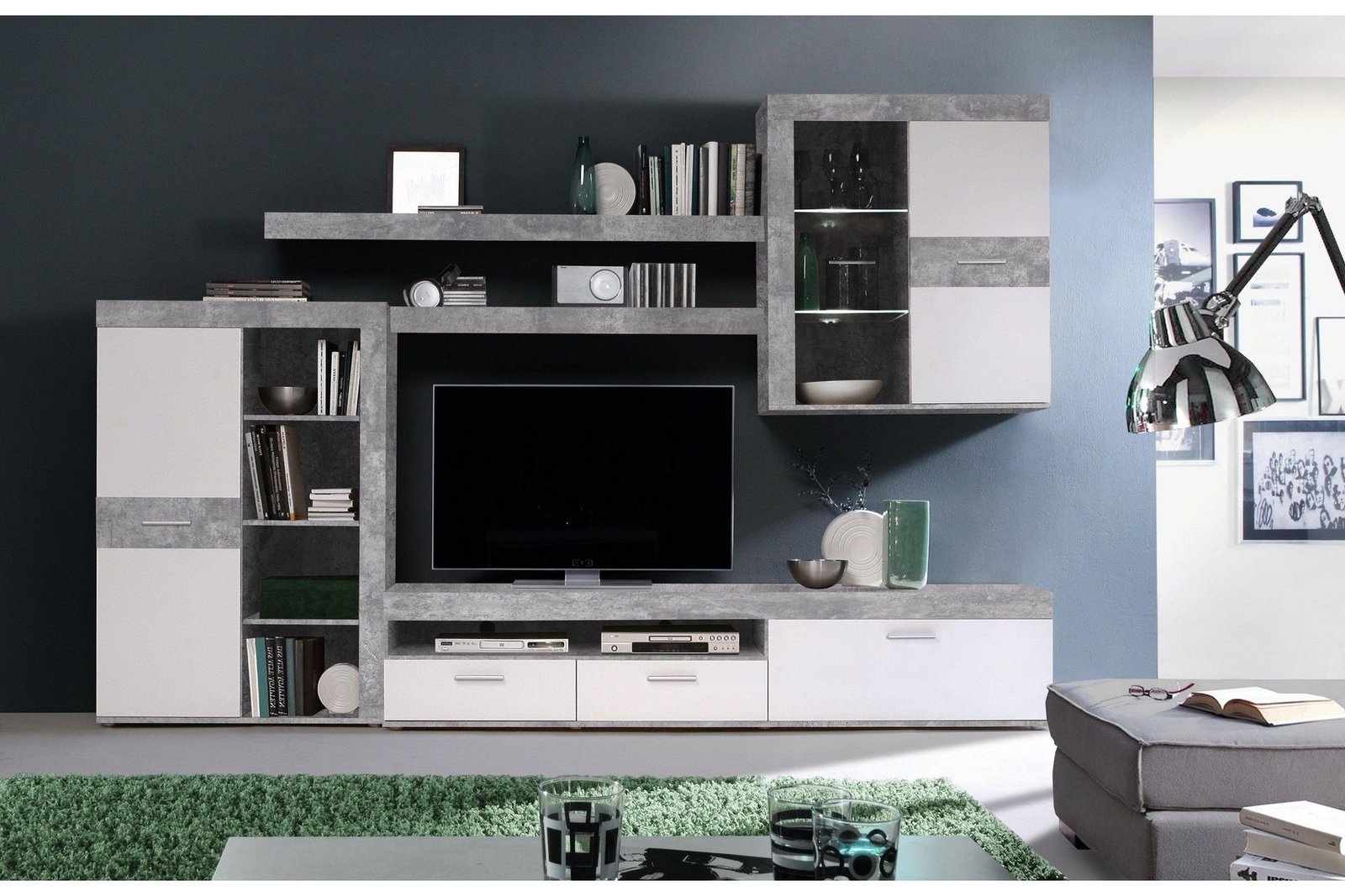 tv-kalustesetti-dagopol-41x300-cm-valkoinen-harmaa
