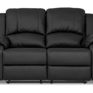 Norbo Pieni Recliner-sohva 2-istuttava Keinonahka - Kallistettava sohva - Kotiteatterisohva -