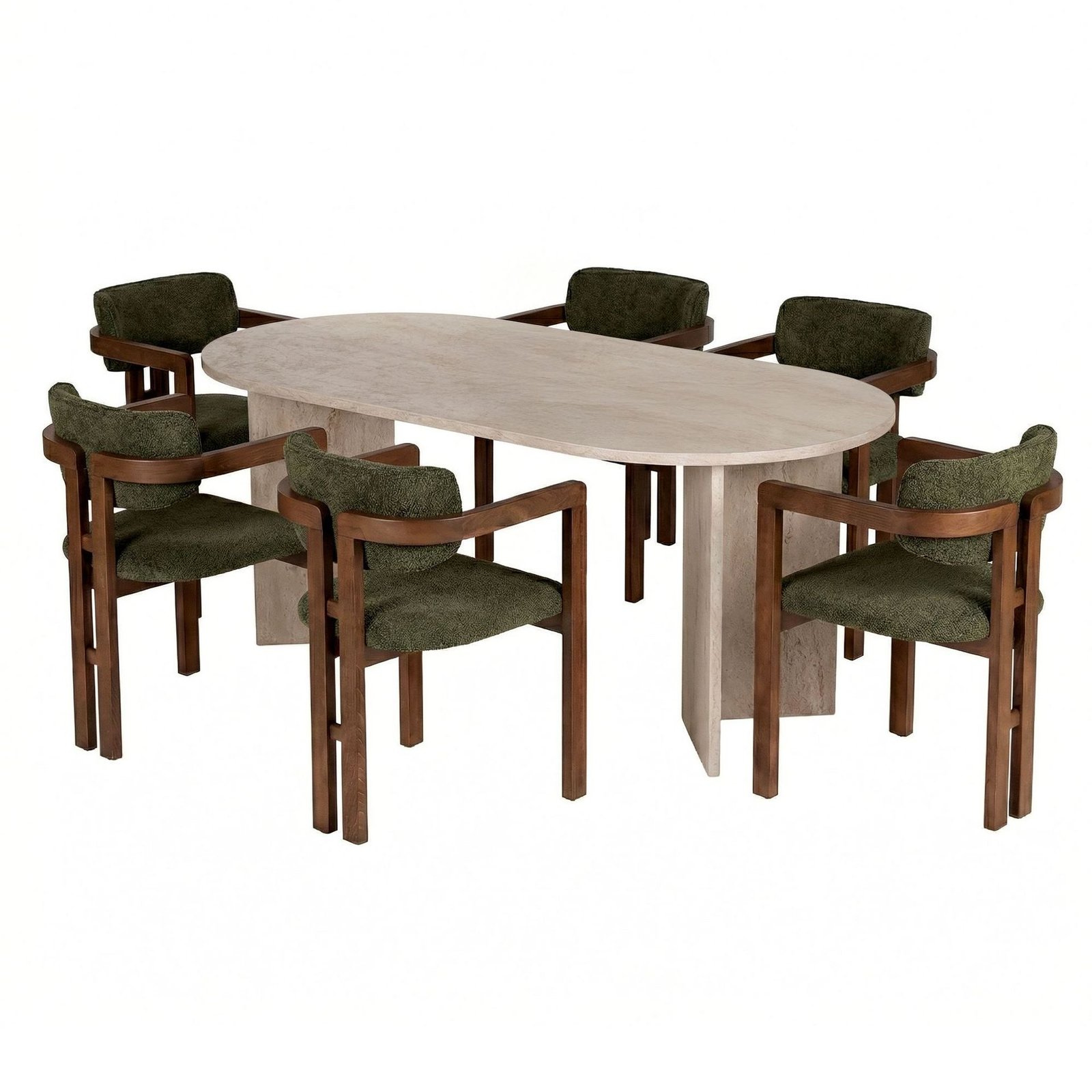 ruokapoyta-ja-tuolisetti-nordure-meridia-6-180-x-75-x-90-cm-7-osainen-travertiini-pahkina-vihrea