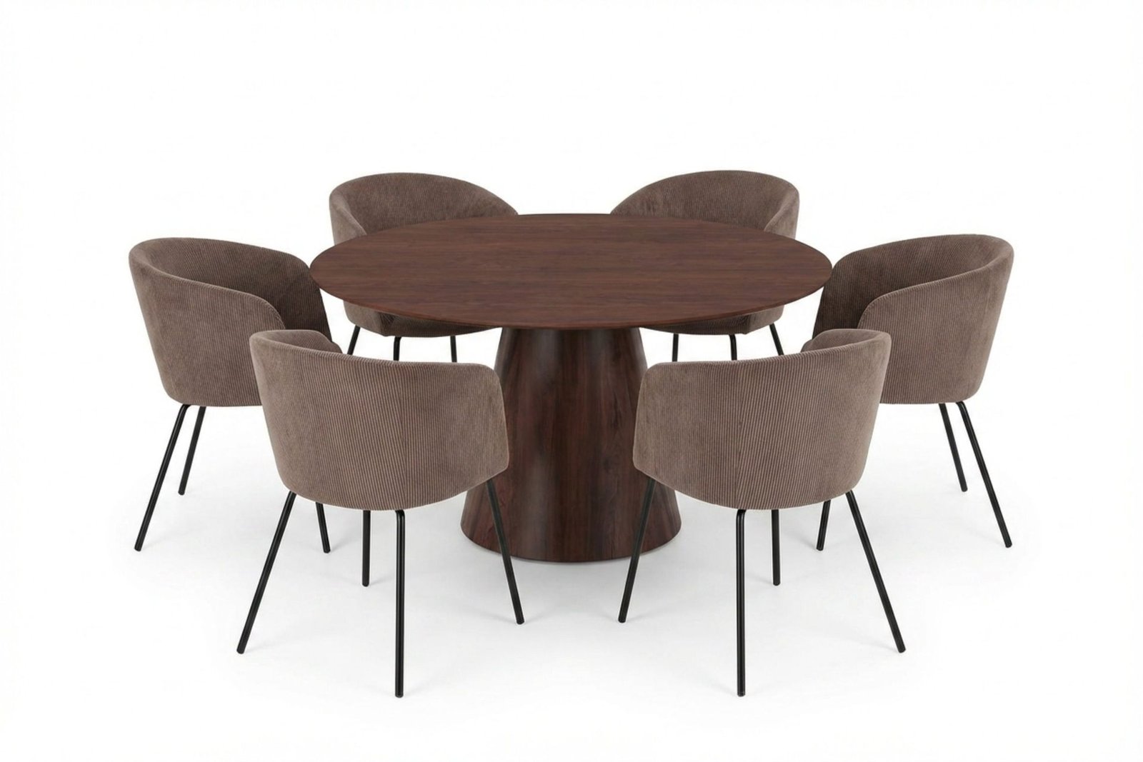 siena-ruokailuryhma-pyorea-150-cm-pahkina-6-berit-ruokatuolia-pahkina