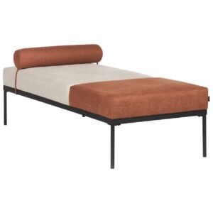 Naklund Lepotuoli 172 cm - Ruskea/Beige/Musta