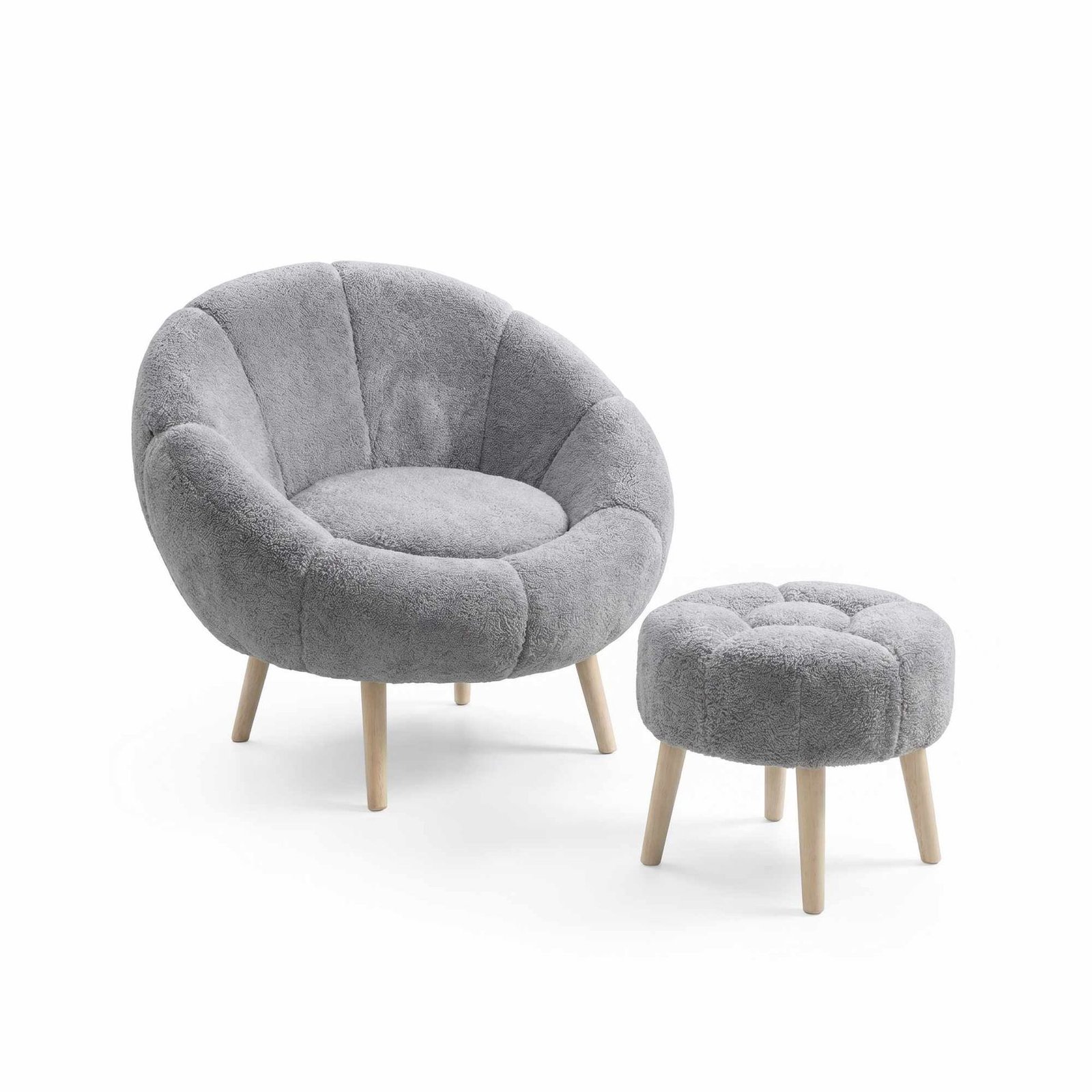 korvatuoli-ja-rahi-setti-2-osaa-atelier-del-sofa-lida-75-x-100-x-42-cm-harmaa