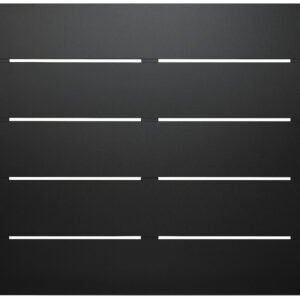Black sängynpääty 165 cm musta bs