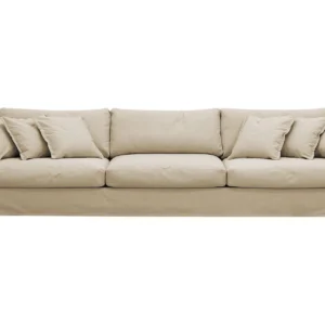 Valencia Extra Deep 5-istuttava sohva irrotettavalla ja pestävällä verhoilulla - Beige