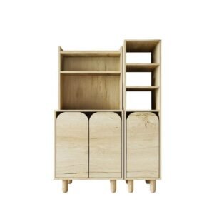 Estra Highboard - Ruskea