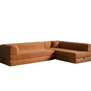Kulmavuodesohva Atelier Del Sofa Legom Eco (280 x 90 x 25 cm) Laatanpunainen -