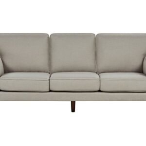 Bertha Sohva 3-istuttava - Beige/Tumma puu