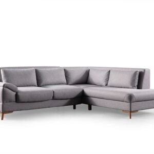 Kulmasohva-vuode Atelier Del Sofa Aqua Grey (225/275 x 100 x 90 cm) Oikea -