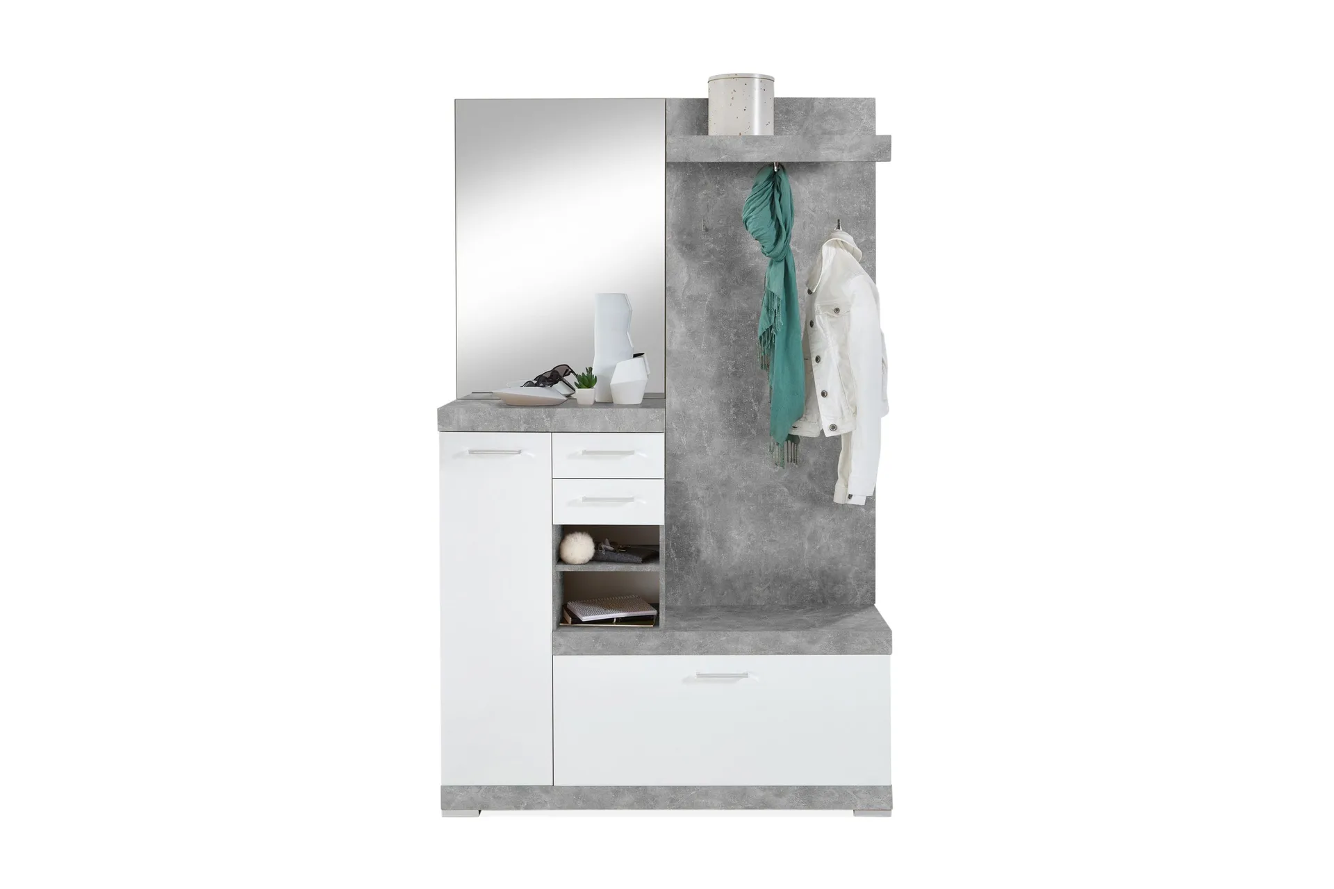 vaatekaappi-buchsbaum-120-cm-valkoinen-harmaa
