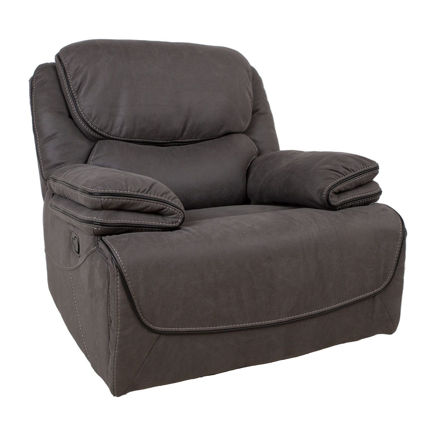 recliner-nojatuoli-salmar-manuaalisella-mekanismilla-harmaa