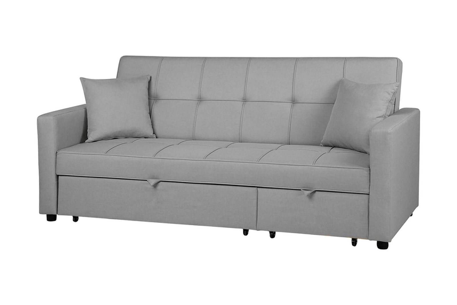 vuodesohva-glomma-207-cm-musta-harmaa