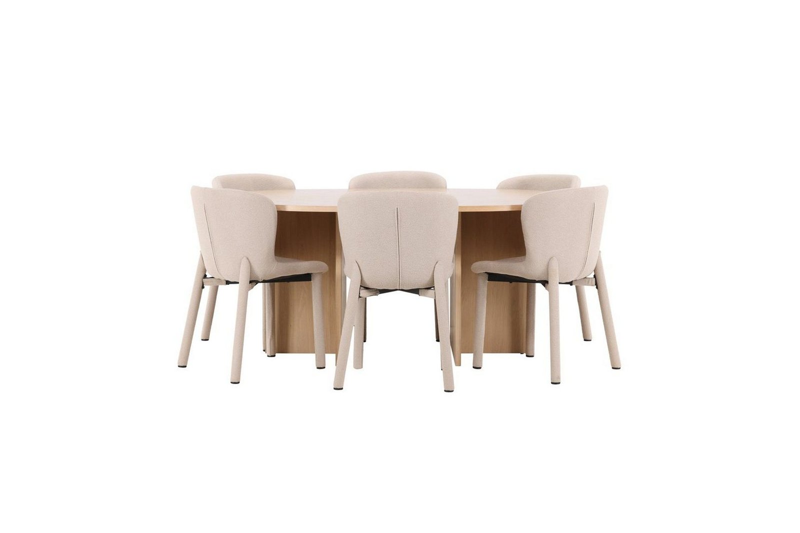 ruokaryhma-strada-pyorea-120-170-cm-valkoinen-astoria-tuoleilla-6-kpl-beige-6-kpl-beige