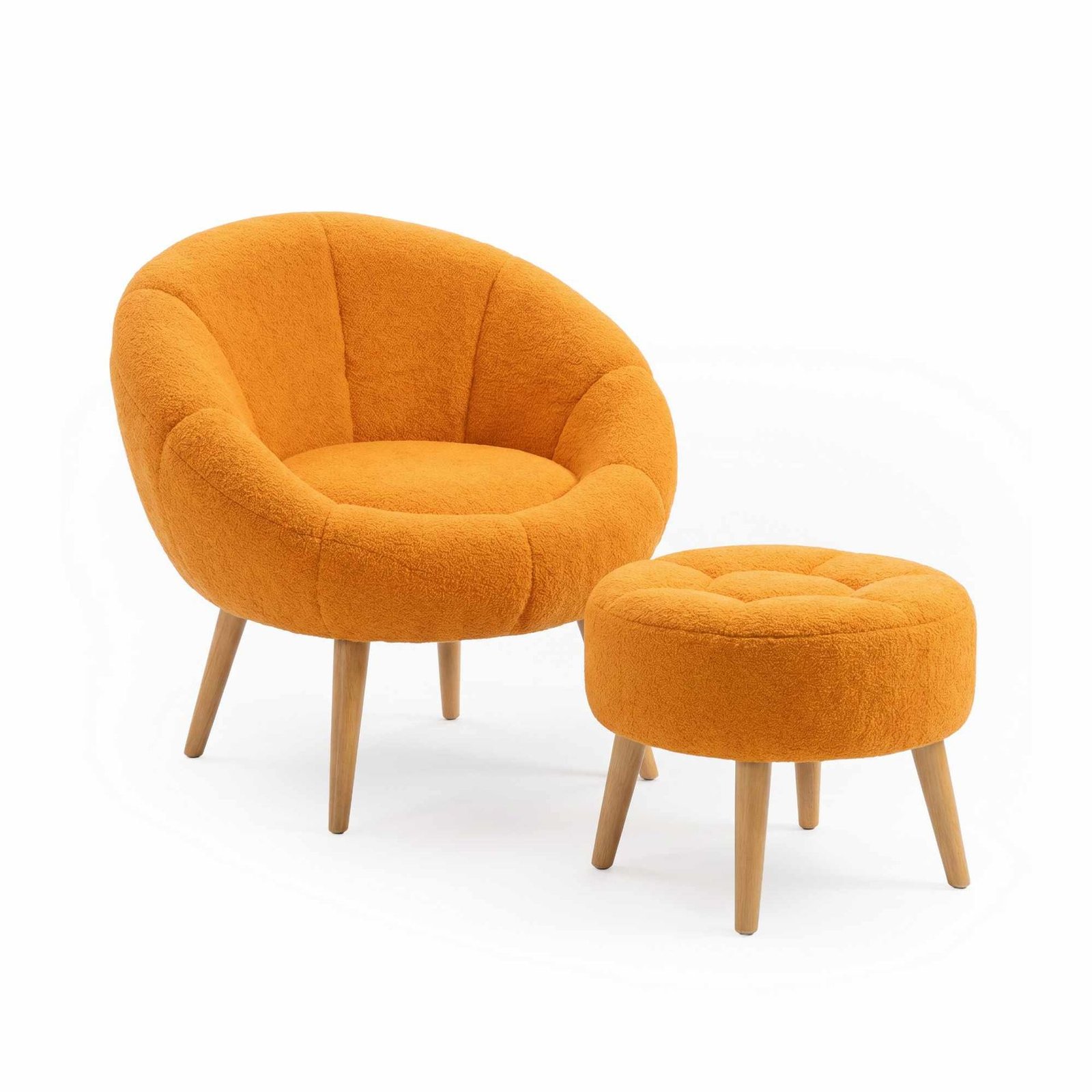 korvatuoli-ja-rahi-setti-2-osaa-atelier-del-sofa-lida-75-x-100-x-42-cm-oranssi