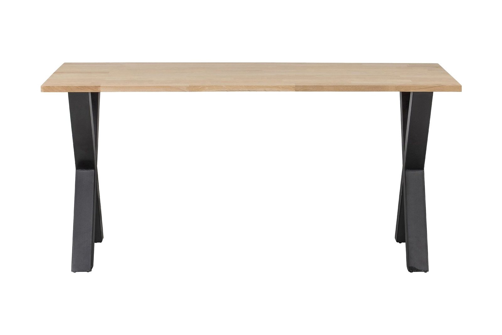 ruokapoyta-tuor-x-alat-160-cm-kasittelematon-tammi-musta