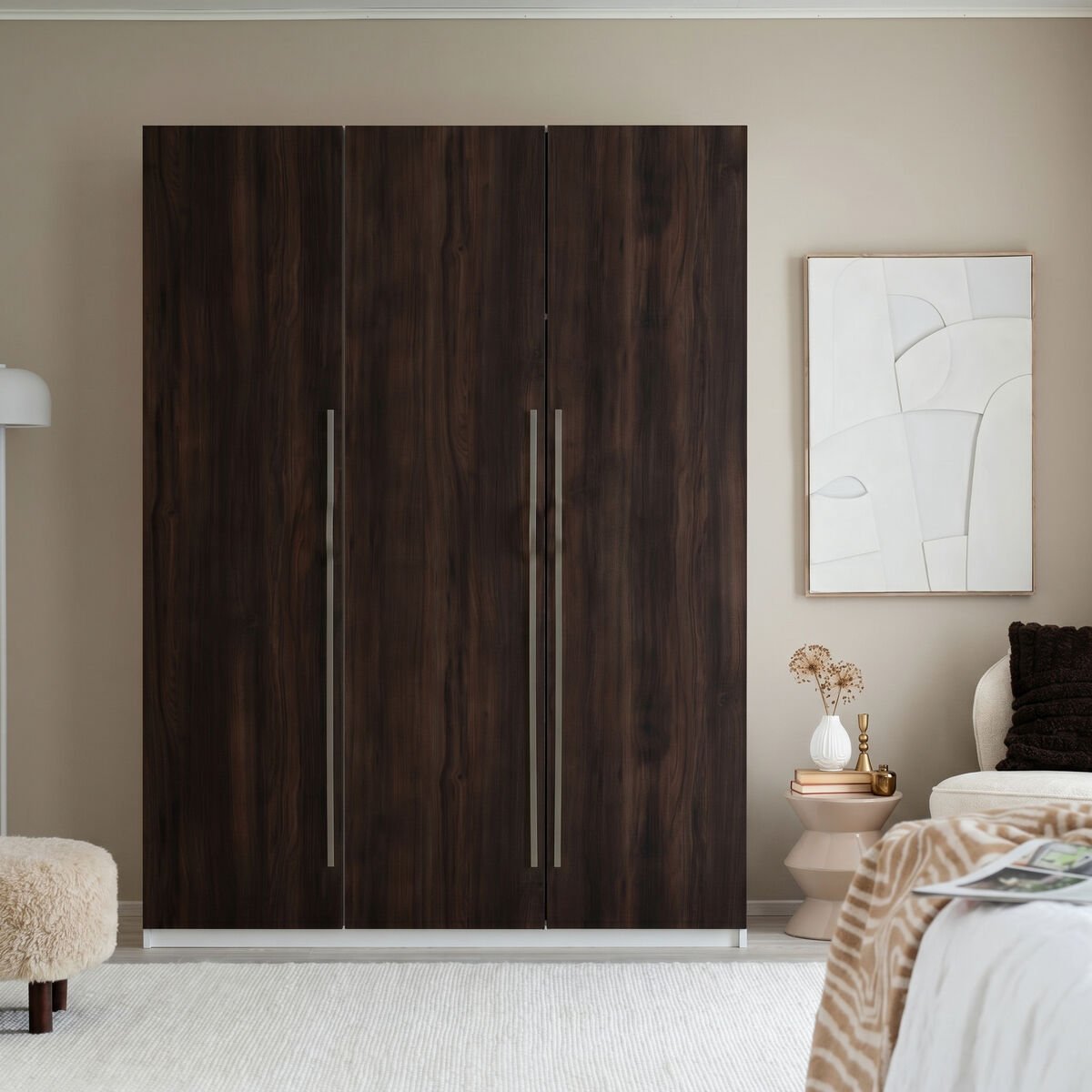 edith-vaatekaappi-150x54x205-cm-tumma-tammi-valkoinen-belluno-harmaa-vetimella
