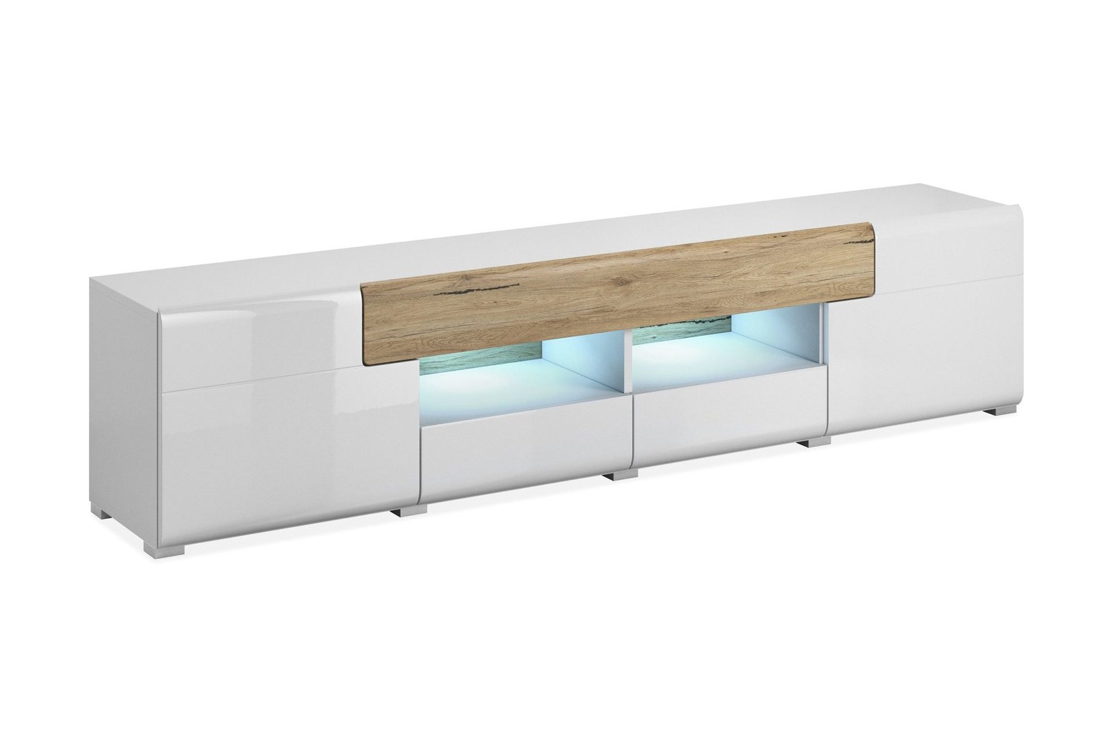 tv-taso-aureas-208-cm-tammi-valkoinen-korkeakiilto