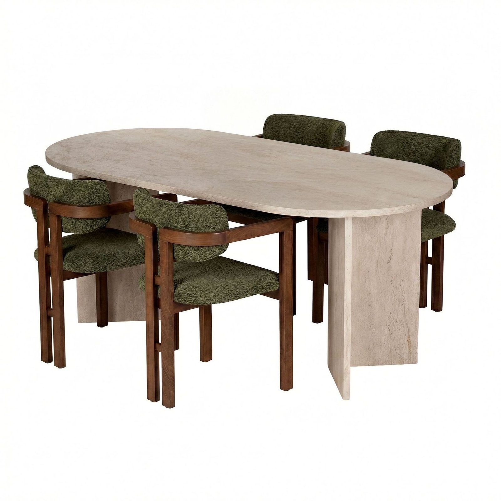ruokapoyta-ja-tuolisetti-nordure-meridia-4-180-x-75-x-90-cm-5-osaa-travertiini-pahkina-vihrea