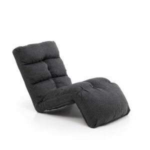 1-istuttava vuodesohva Atelier Del Sofa Fuwa Single (60 x 50 x 60 cm) Tummanharmaa -
