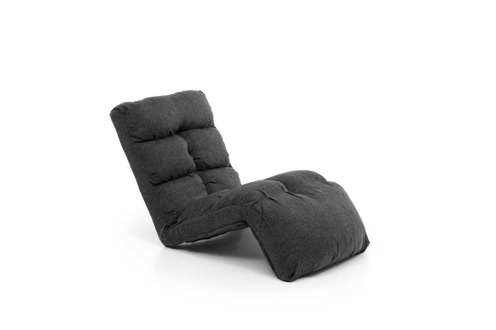 1-istuttava vuodesohva Atelier Del Sofa Fuwa Single (60 x 50 x 60 cm) Tummanharmaa -