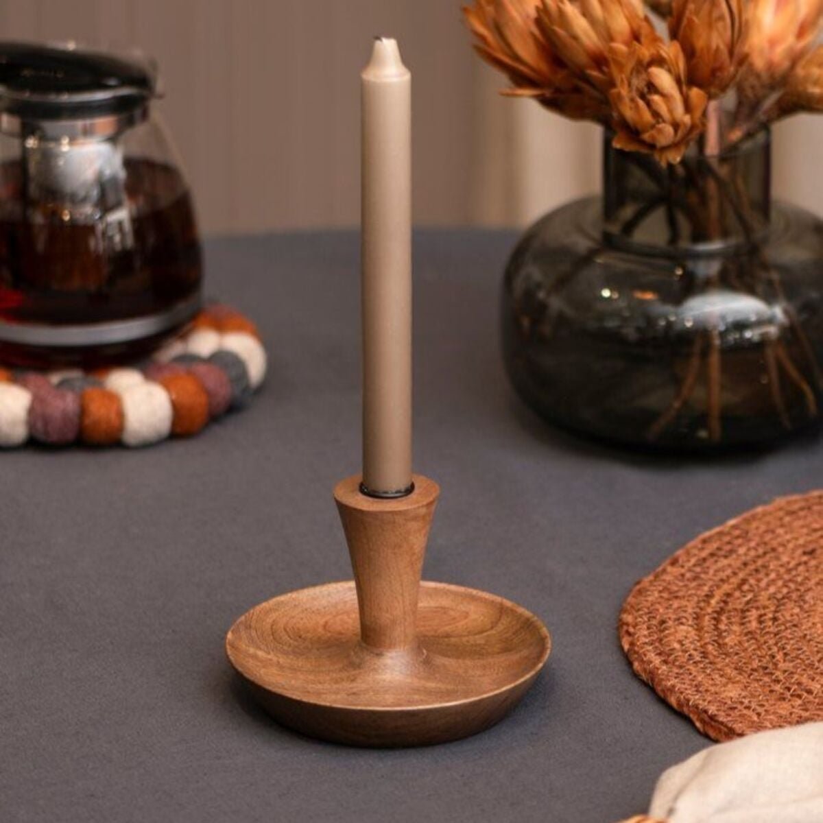 fanni-k-aro-kynttilanjalka-10-cm-ruskea
