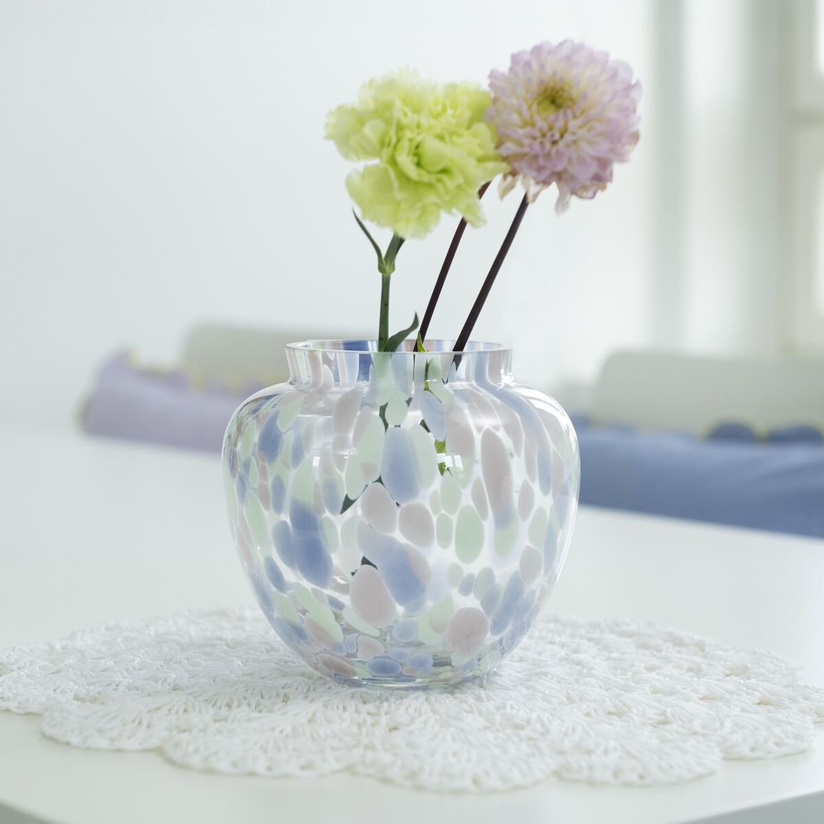 fanni-k-ombra-maljakko-15-cm-lila-vihrea-kirkas-sininen