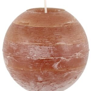 Fanni K Rustiikki pallokynttilä Ø12 cm cashew