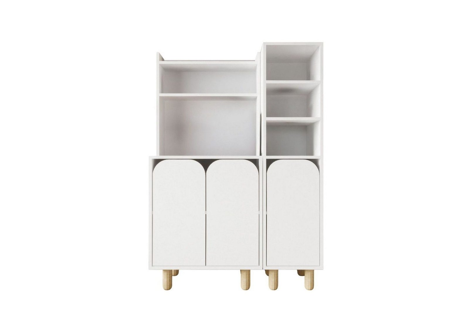 Estra Highboard - Valkoinen