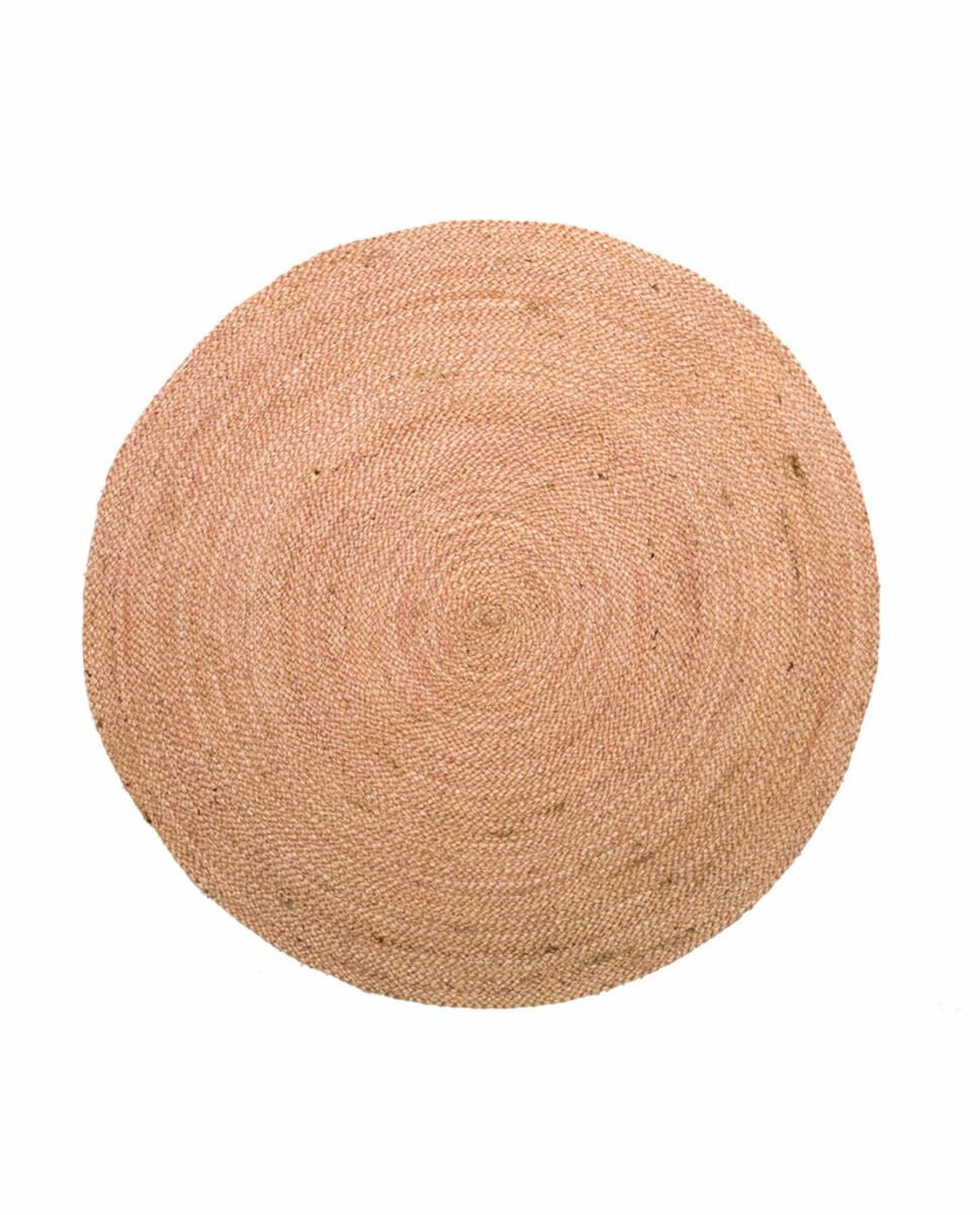 finarte-natur-juuttimatto-100-cm-pyorea-vaaleanpunainen