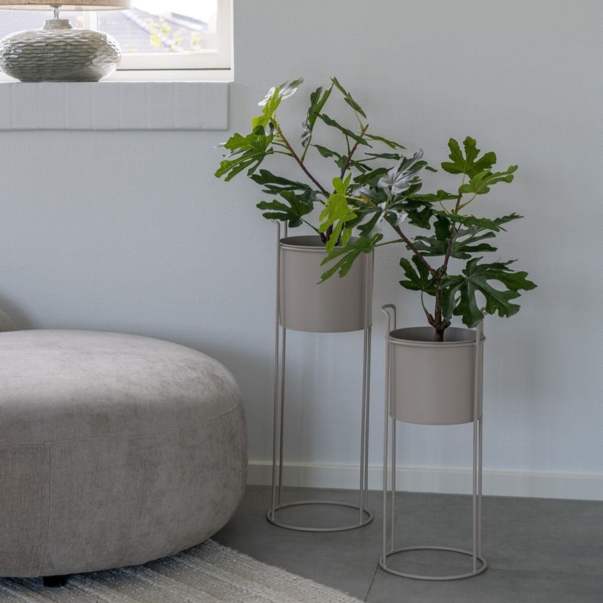 house-nordic-rabo-kukkateline-setti-2-kpl-hiekka