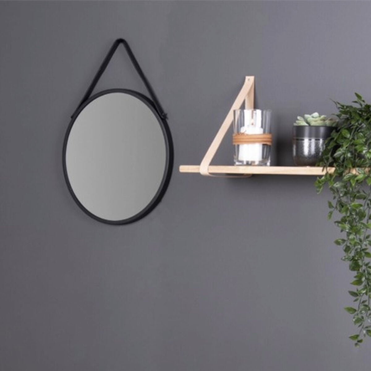 house-nordic-trapani-seinapeili-o38-cm-musta