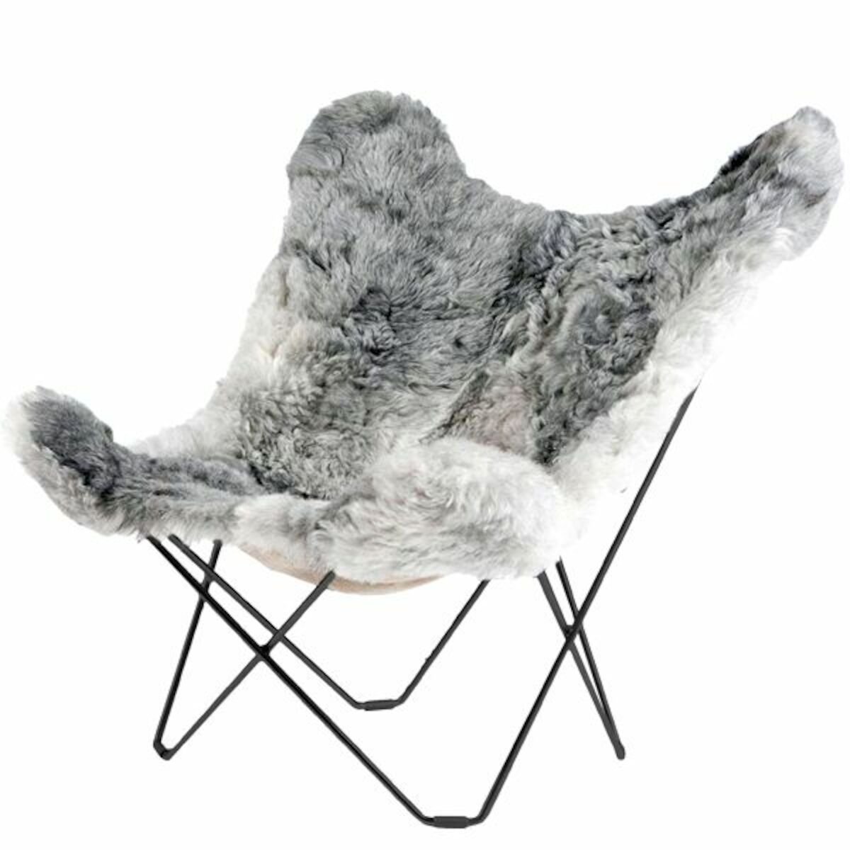 cuero-iceland-mariposa-shorn-grey-lepakkotuoli-musta-jalka