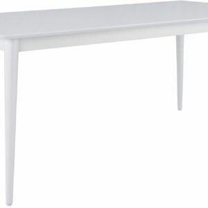 Kaarna ruokapöytä 180x90 cm valkoinen