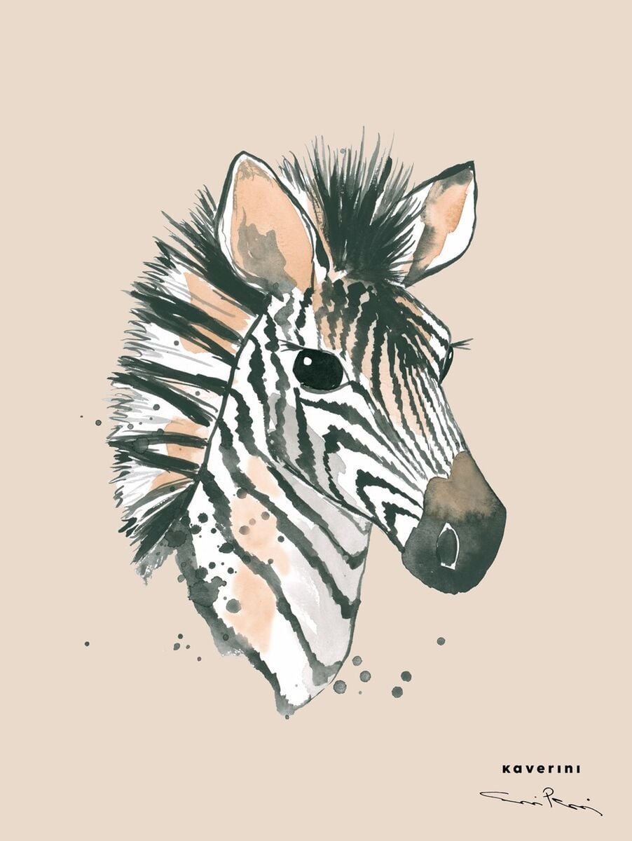 kaverini-seepra-juliste-30x40-cm