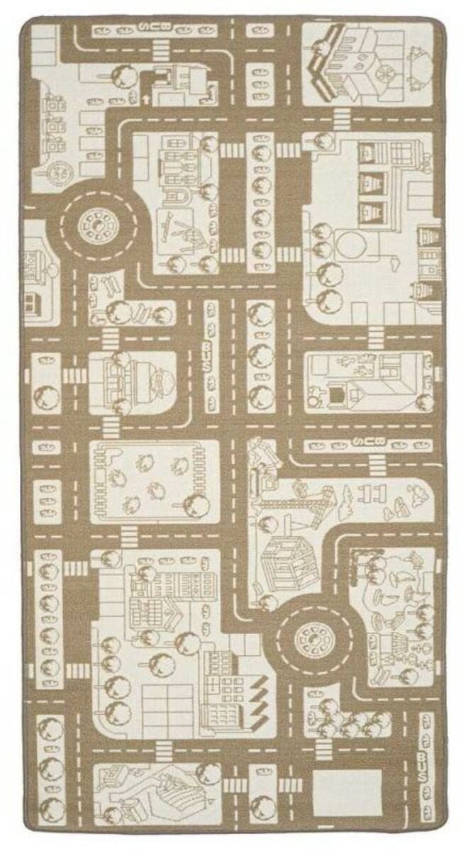 liikennematto-133x190-cm-beige