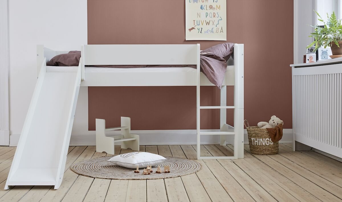 manis-h-huxie-lasten-parvisanky-70x160-cm-liukumaella-valkoinen