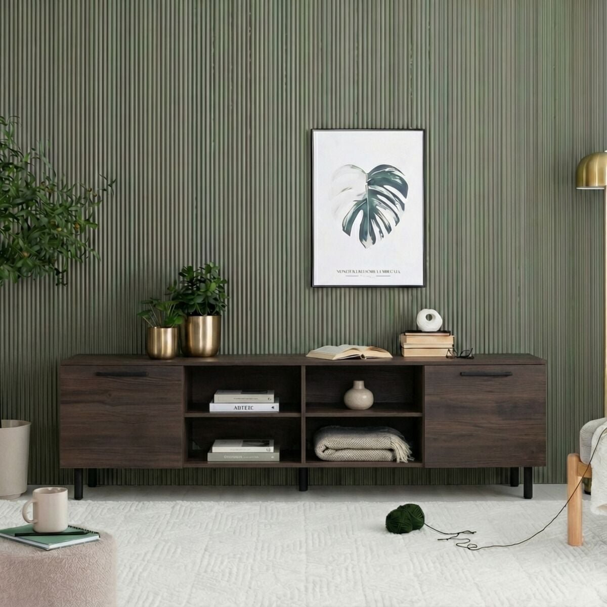solo-tv-taso-220-cm-kahdella-ovella-tumma-tammi