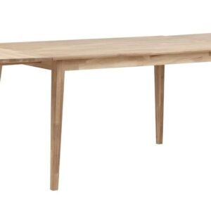 Rowico Home Filippa ruokapöydän jatkopala 50x90 cm valkoöljytty tammi