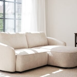 Rowico Home Norris mini divaanisohva oikea, vaalea beige Anna 2