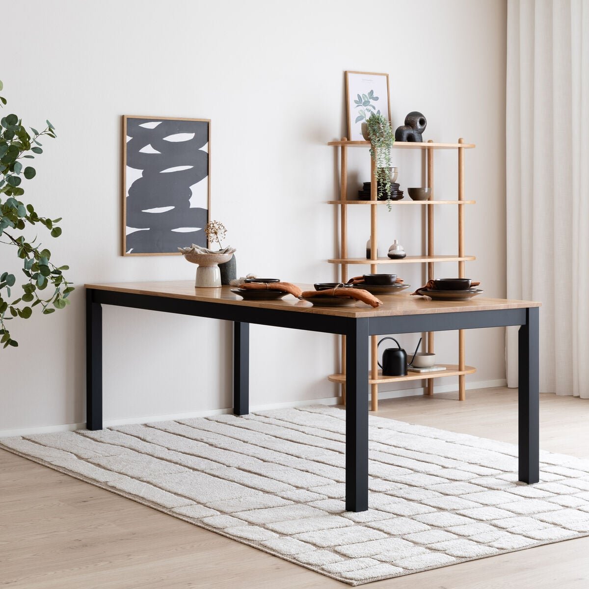 scandic-tammi-ruokapoyta-220x95-cm-musta-lakattu-tammi