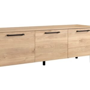 Solo tv-taso 166 cm kolmella ovella hunajatammi