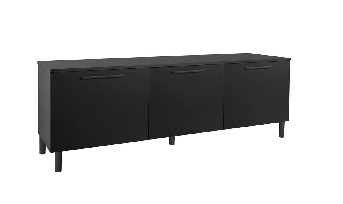 solo-tv-taso-166-cm-kolmella-ovella-musta-bs
